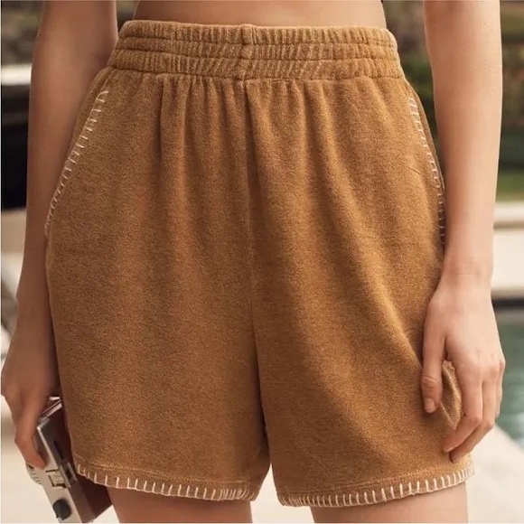 Electric & Rose Pants - Electric & Rose Lima Vintage Terry Cloth Shorts - Size XS